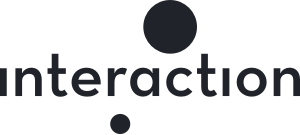 A black version of the Interaction logo