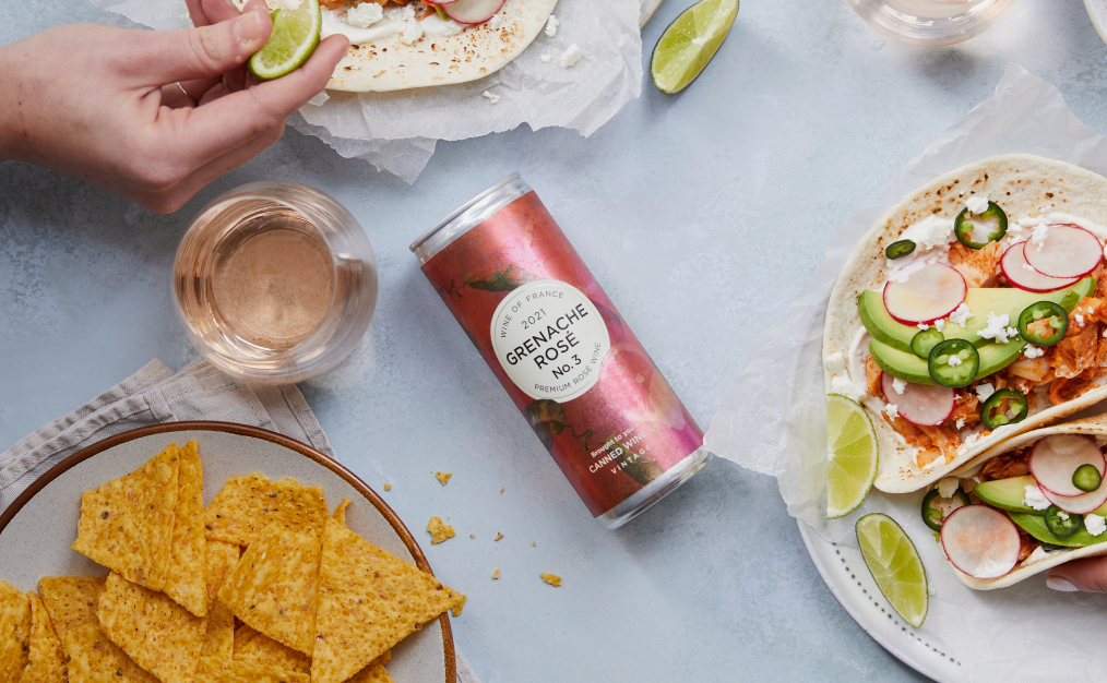 Perfect pairings – New Canned Wine Co. websites go live.